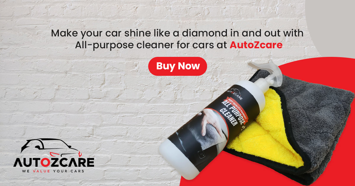 Make your car shine like a diamond in and out with All-purpose cleaner for cars at AutozCare!