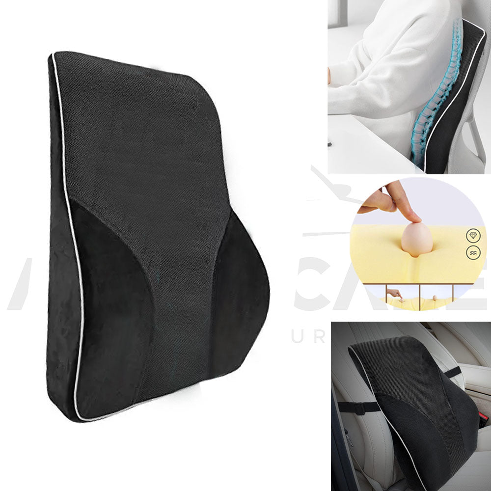 Universal Lumbar Support Cushion for car | Back Posture Support - AutozCare Pakistan