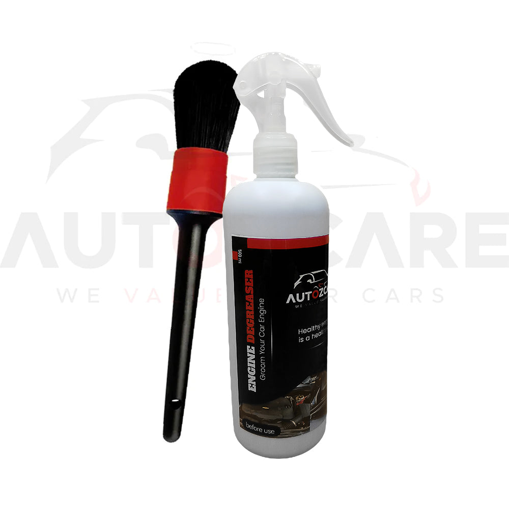 AutozCare Engine Degreaser with Detailing Brush (Pack of 2) - AutozCare Pakistan