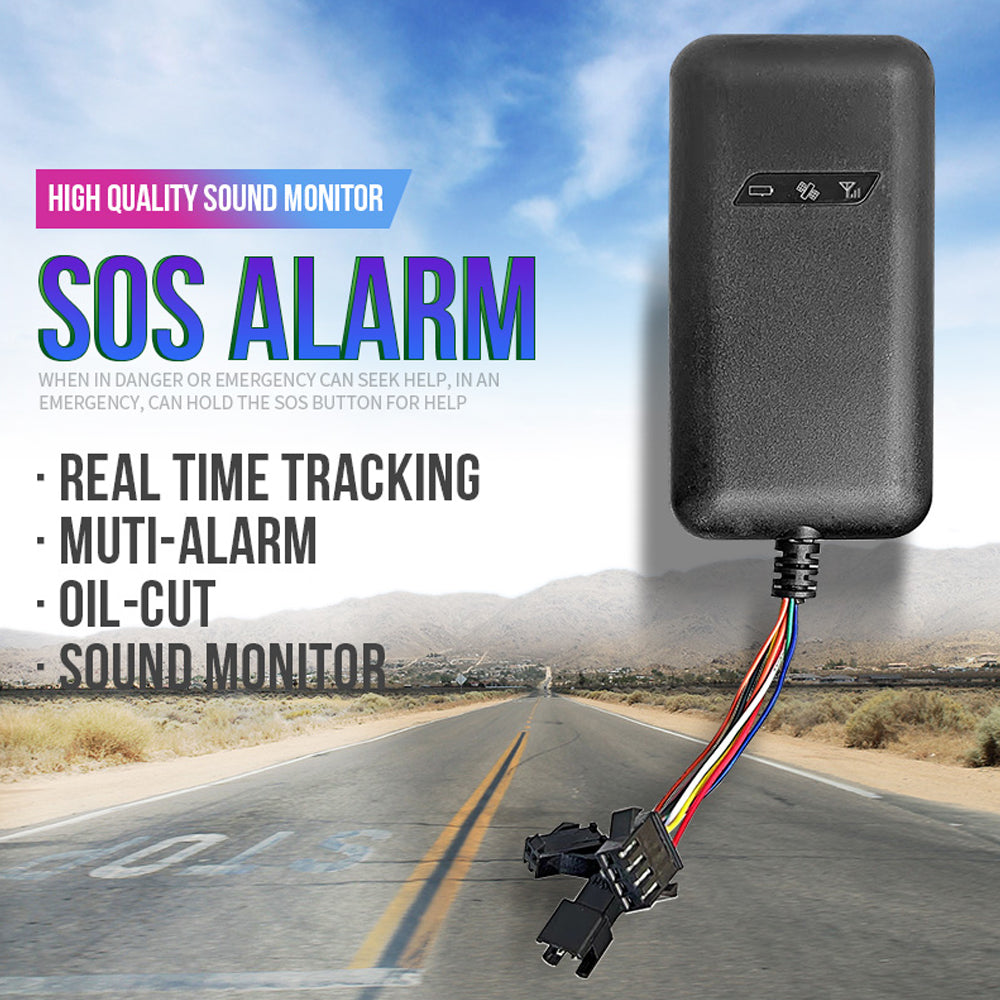 GPS GT02N Vehicle Car Motorcycle GPS Tracker | Guaranteed 100% | ACC Alarm SOS Alarm Sound monitor Android IOS APP - AutozCare Pakistan