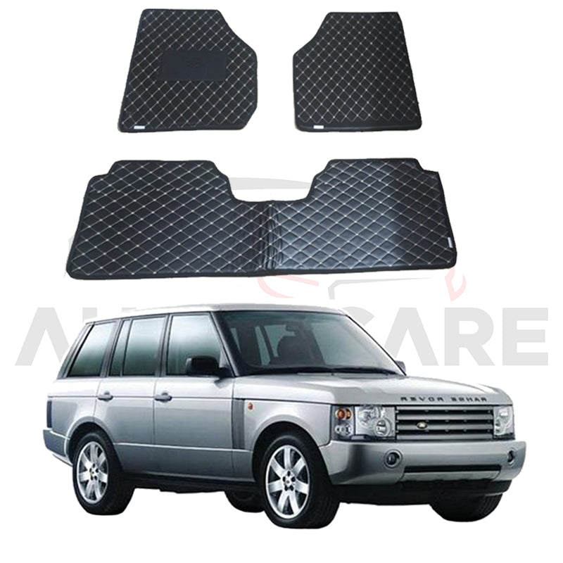 Range Rover Vogue 7D Floor Mat ( Flat Style ) 3PCS - Model 2002-2012 - AutozCare Pakistan