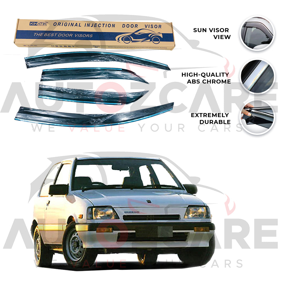 Suzuki Khyber Air press sun visor with chrome - Model 1990-1999