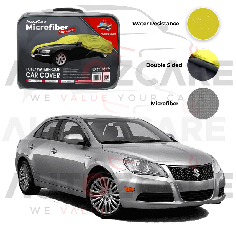 Suzuki Kizashi Microfiber Car Top Cover - Model 2015-2018