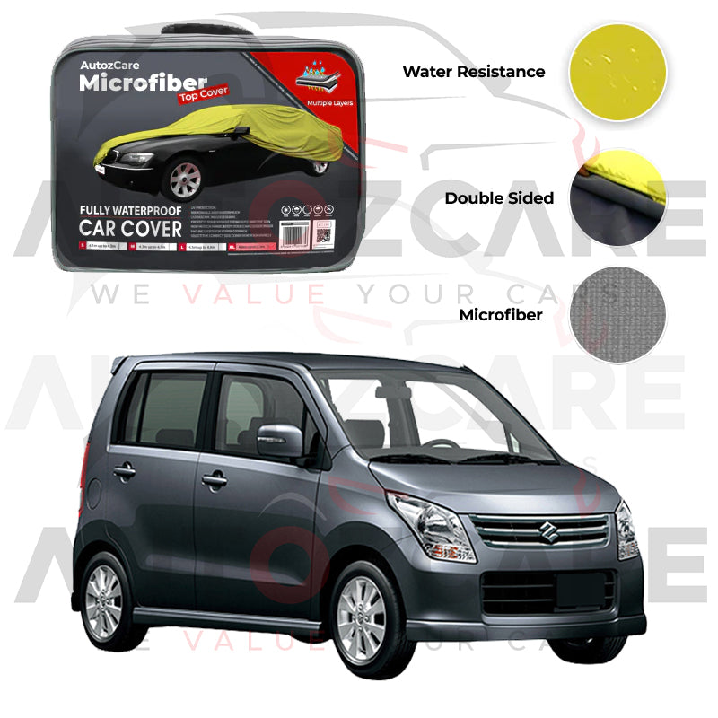 Suzuki Wagon R Microfiber Car Top Cover - Model 2008-2013
