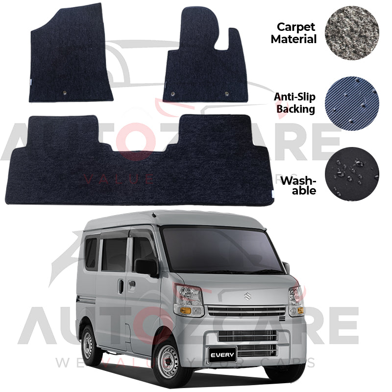 Suzuki Every Genuine Fitting Carpet Floor Mat - Model 2024-2025