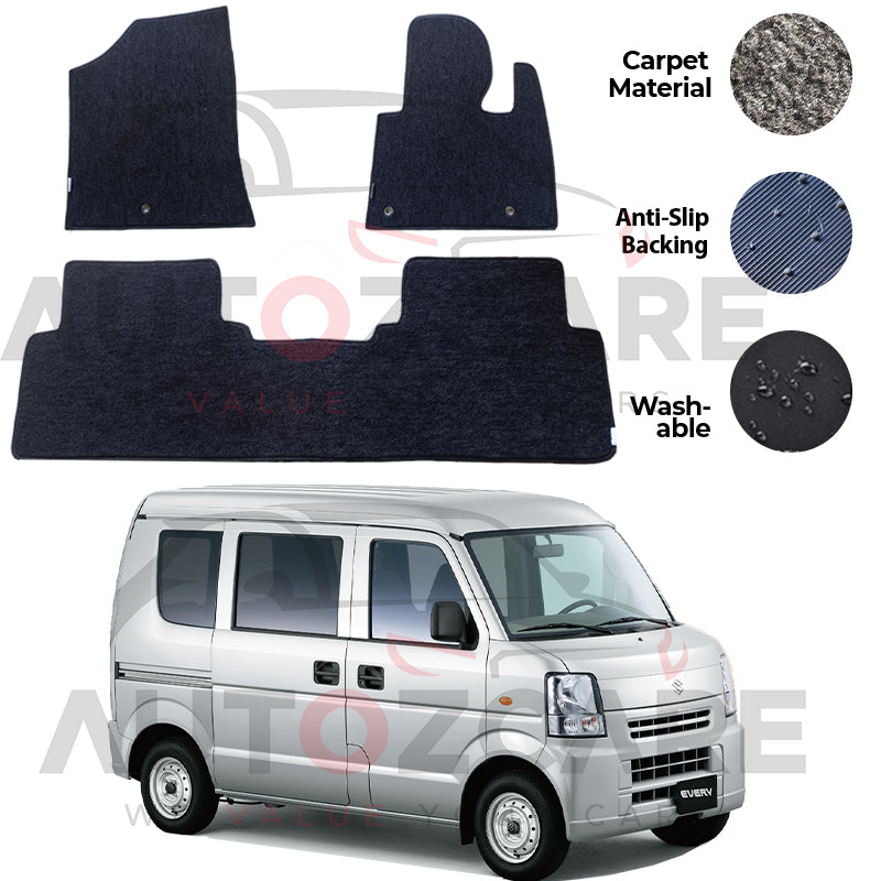 Suzuki Every Genuine Fitting Carpet Floor Mat - Model 2006-2015