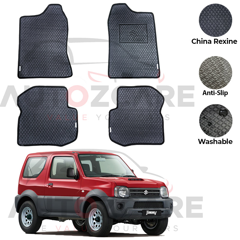 Suzuki Jimny China Rexine Floor Mat 4PCS - Model 1998-2018