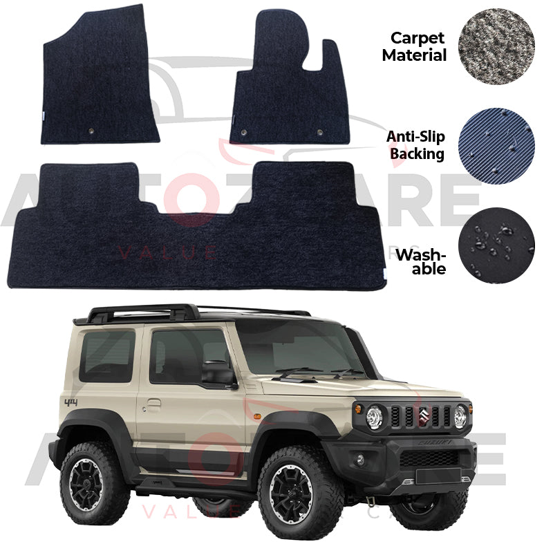Suzuki Jimny Genuine Fitting Carpet Floor Mat 4PCS - Model 2019-2025