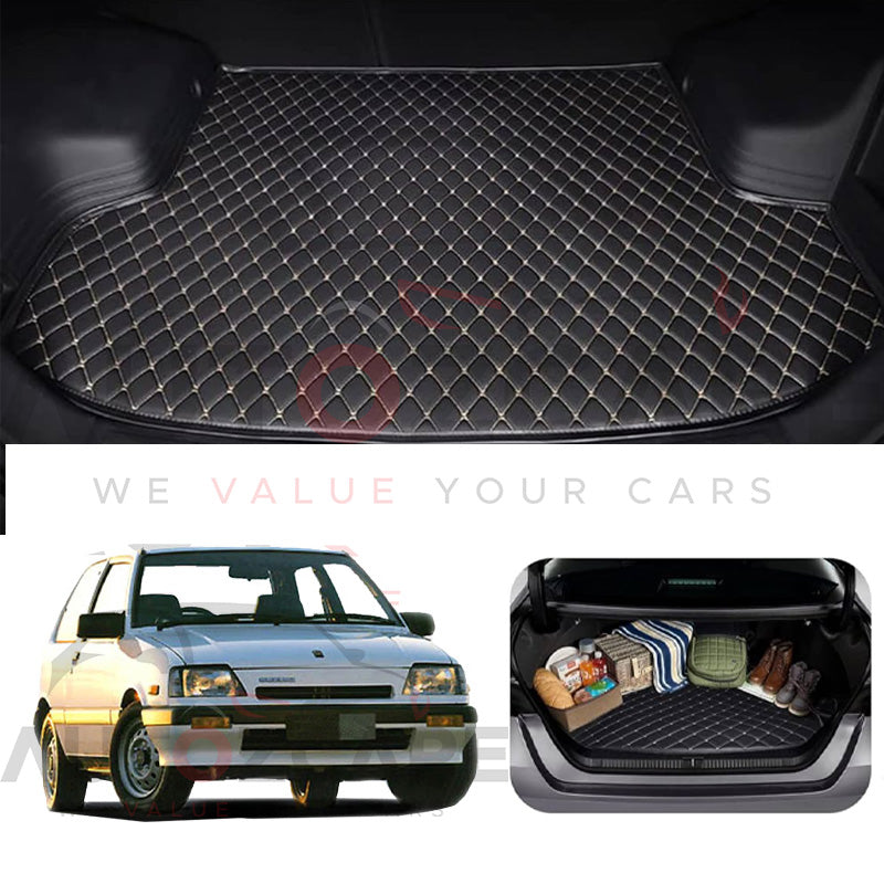 Suzuki Khyber 7D Custom Car Trunk Mat - Model 1990-1999