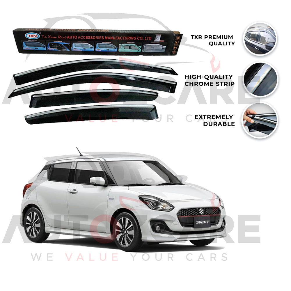 Suzuki Swift TXR Air press sun visor with chrome - Model 2022-2025