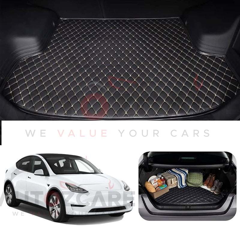 Tesla Model Y 7D Custom Car Trunk Mat - Model 2020-2025