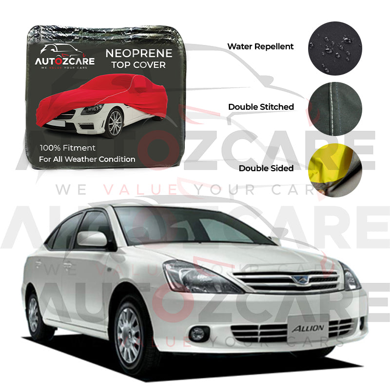 Toyota Allion Neoprene Top Cover - Model 2001-2006