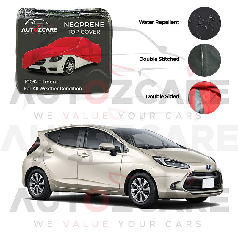 Toyota Aqua Neoprene Top Cover - Model 2022-2025