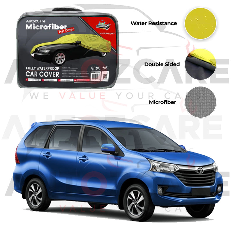 Toyota Avanza Microfiber Car Top Cover - Model 2012-2018
