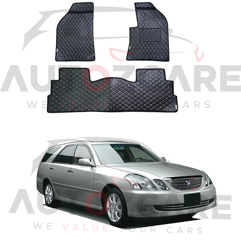 Toyota Mark 2 II 7D Floor Mat ( Flat Style ) - Model 2000-2004