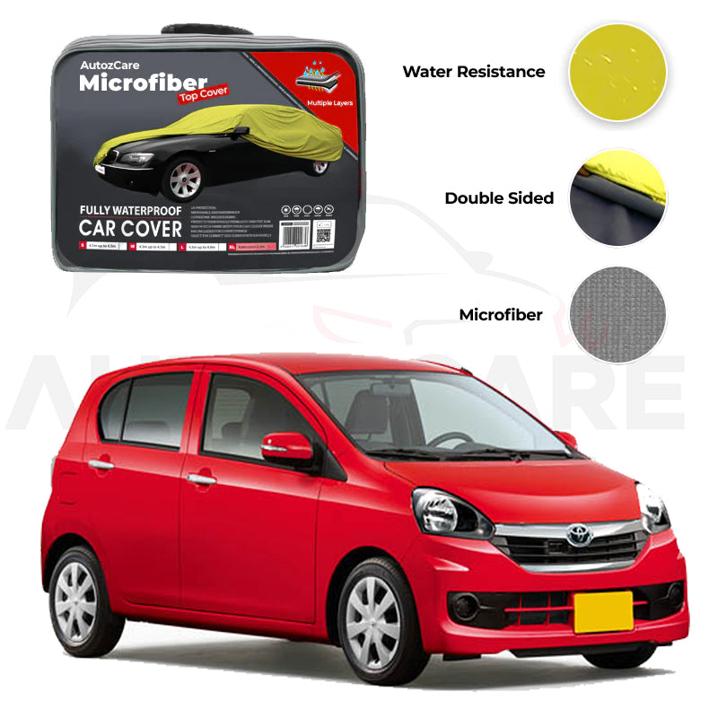 Toyota Pixis Microfiber Car Top Cover Model 2012-2018 - AutozCare Pakistan