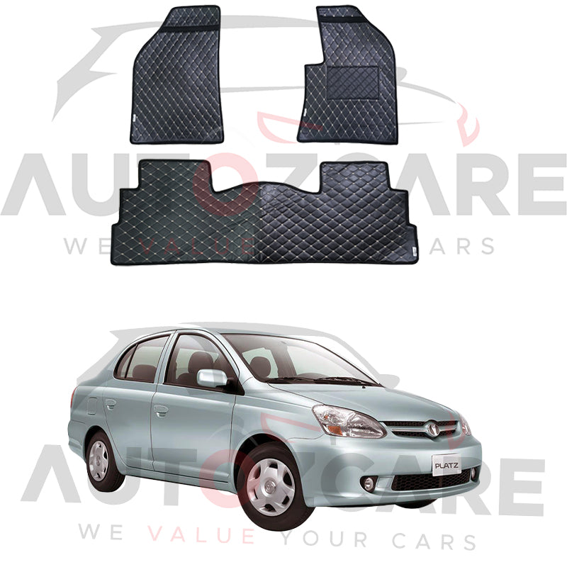 Toyota Platz 7D Floor Mat ( Flat Style ) - Model 1999-2005