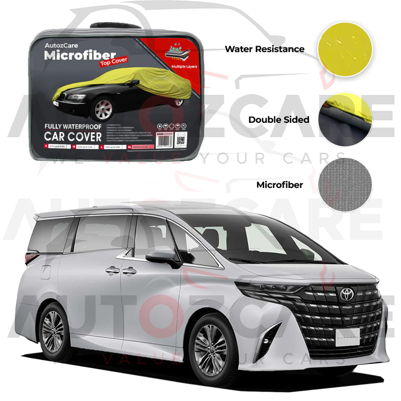 Toyota Alphard Microfiber Car Top Cover - Model 2015-2025