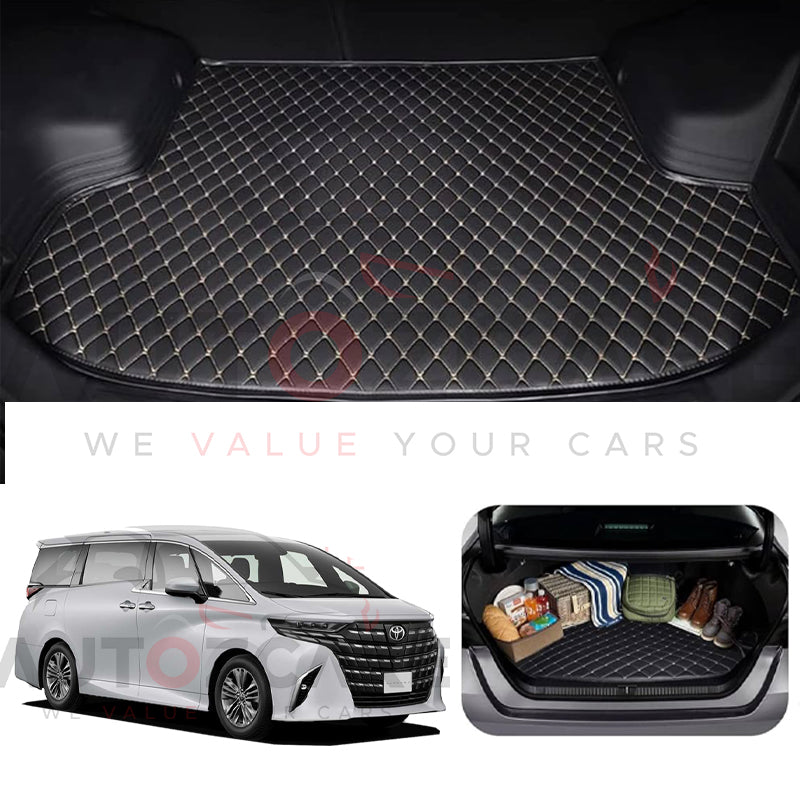Toyota Alphard 7D Custom Car Trunk Mat - Model 2015-2025