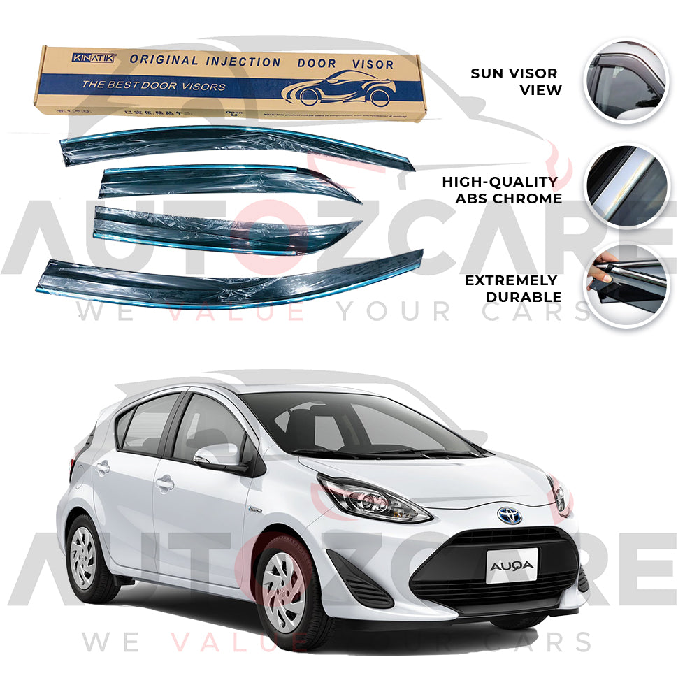 Toyota Aqua TXR Air press sun visor with chrome model 2012-2021