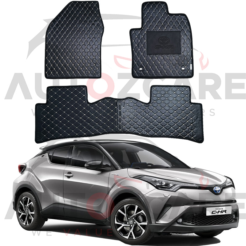 Toyota C-HR 7D Floor Mat ( Flat Style ) - Model 2016-2025