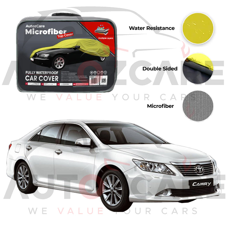 Toyota Camry Microfiber Car Top Cover - Model 2012-2018