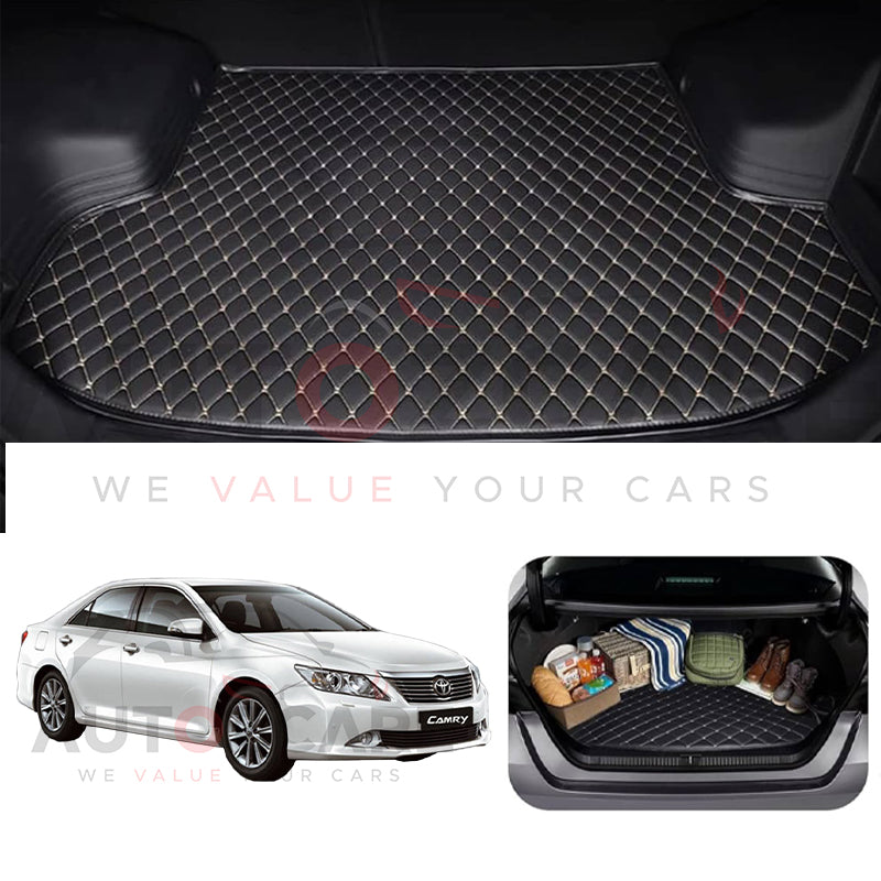 Toyota Camry 7D Custom Car Trunk Mat - Model 2012-2018
