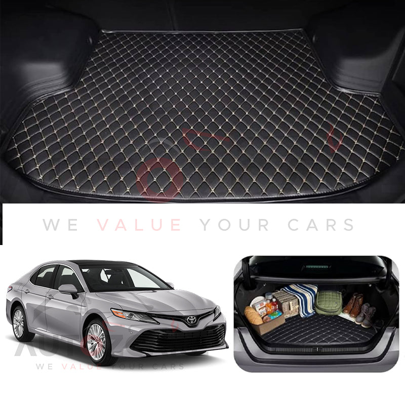 Toyota Camry 7D Custom Car Trunk Mat - Model 2019-2022