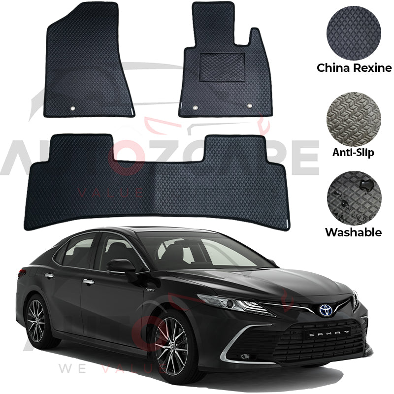Toyota Camry China Rexine Floor Mat 3PCS - Model 2023-2025