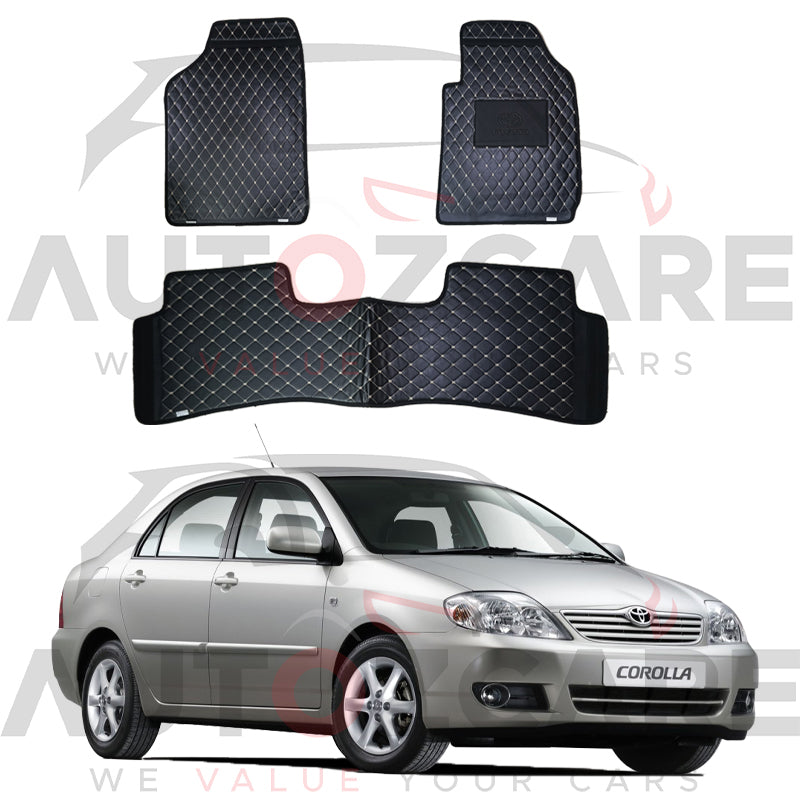 Toyota Corolla 7D Floor Mat ( Flat Style ) - Model 2003-2008