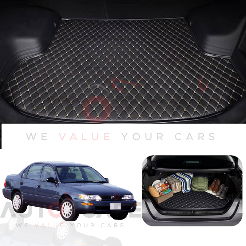 Toyota Corolla 7D Custom Car Trunk Mat - Model 1987-1994