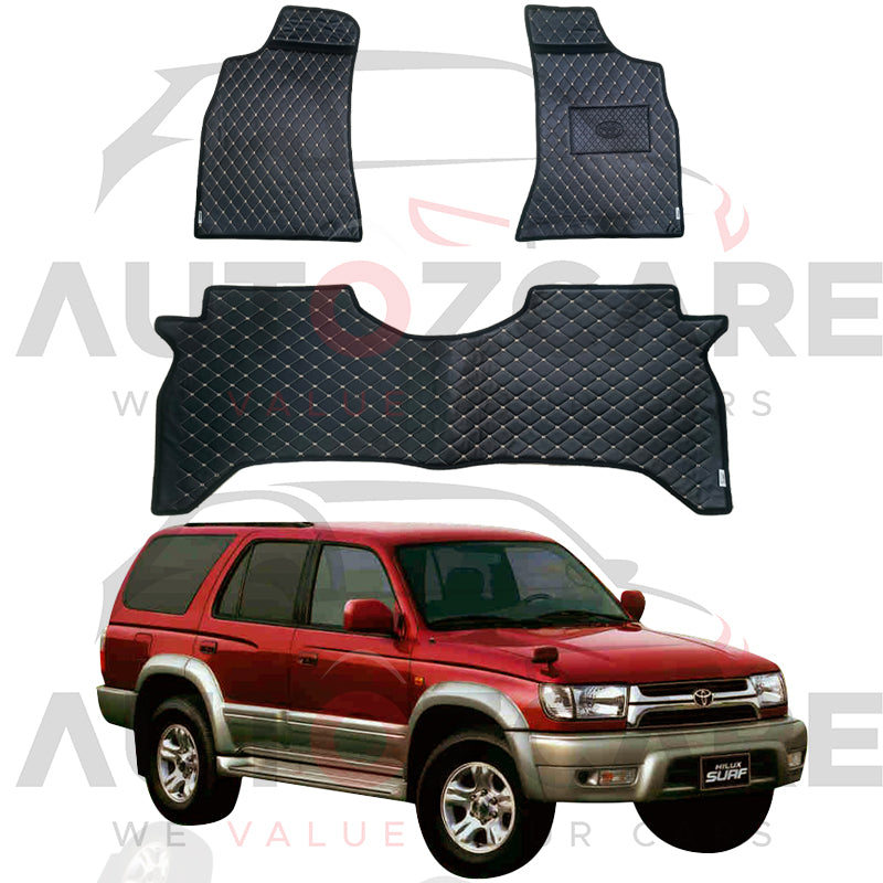 Toyota Hilux Surf 7D Floor Mat ( Flat Style ) - Model 1990-2002