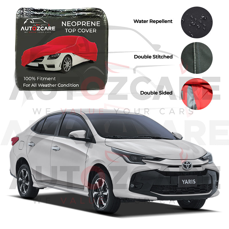 Toyota Yaris Neoprene Top Cover - Model 2020-2025