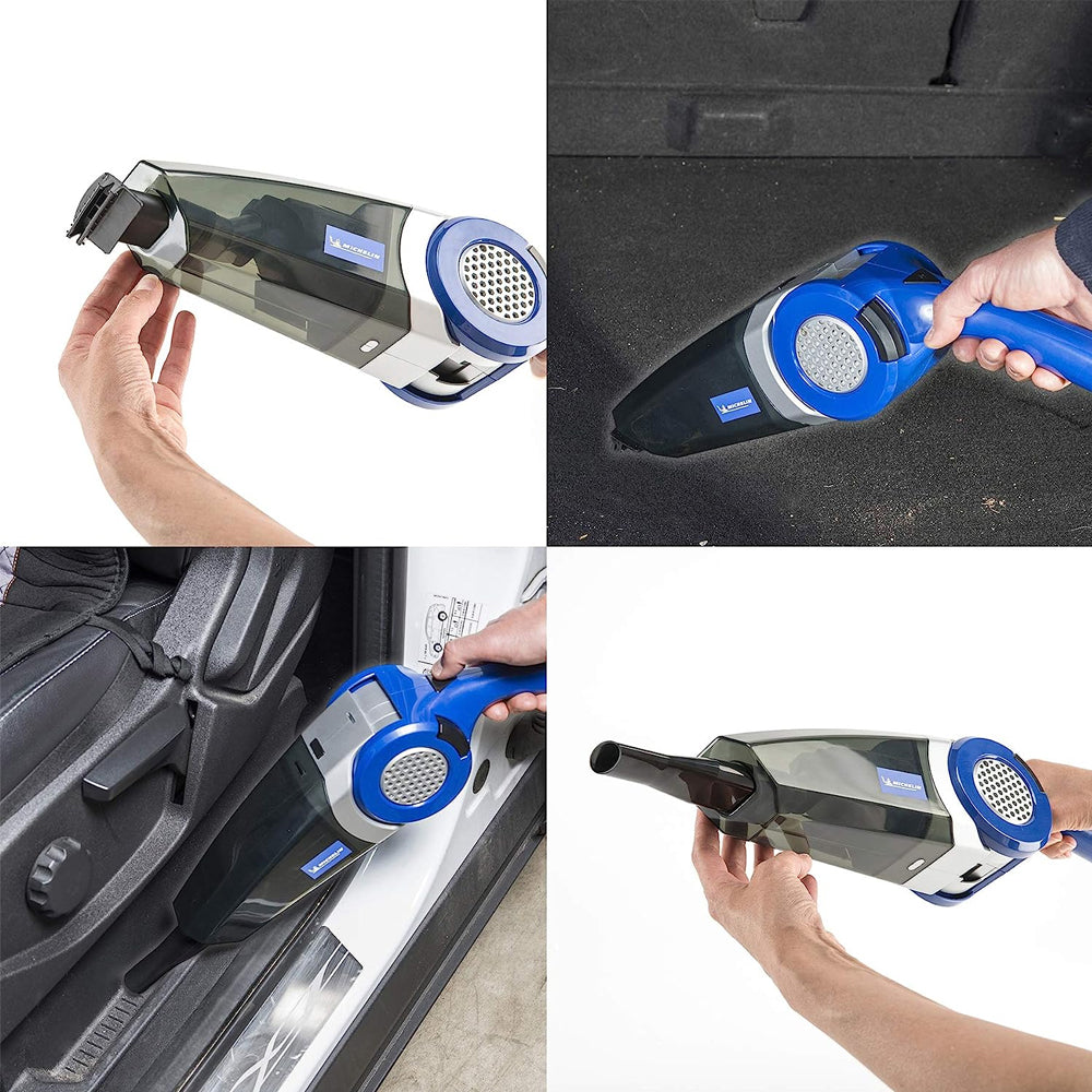 Vehicle Vacuum Cleaner MICHELIN | Wet and Dry Mode | MVC 7.4 handheld - AutozCare Pakistan