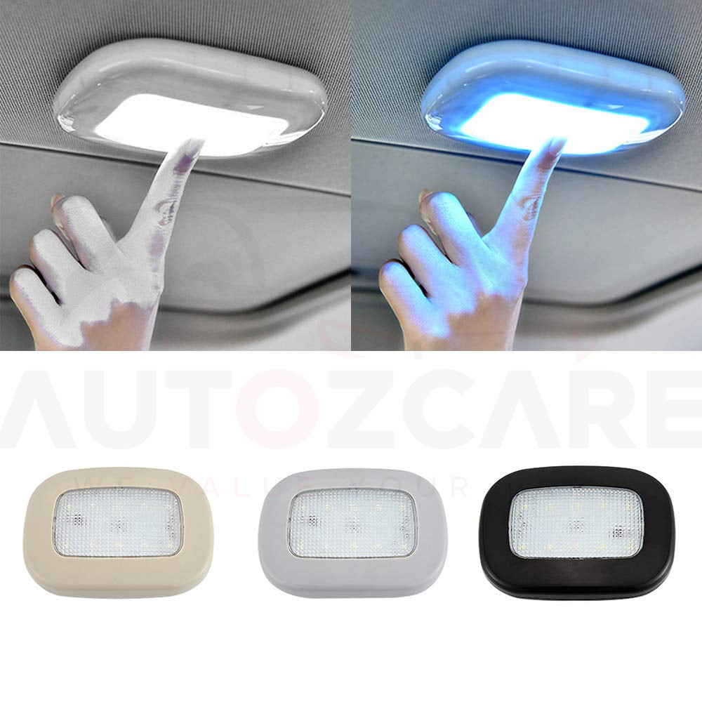 Auto Car Ceiling Roof Lights Magnetic Dome LighT | Universal USB Rechargeable LED Car Reading | Light Dome Ceiling Lamp for Car - AutozCare Pakistan
