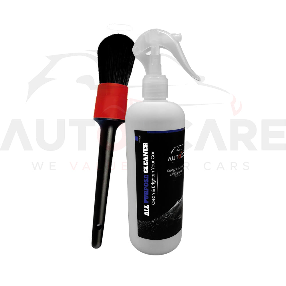 AutozCare All Purpose Cleaner with Detailing Brush (Pack of 2) - AutozCare Pakistan
