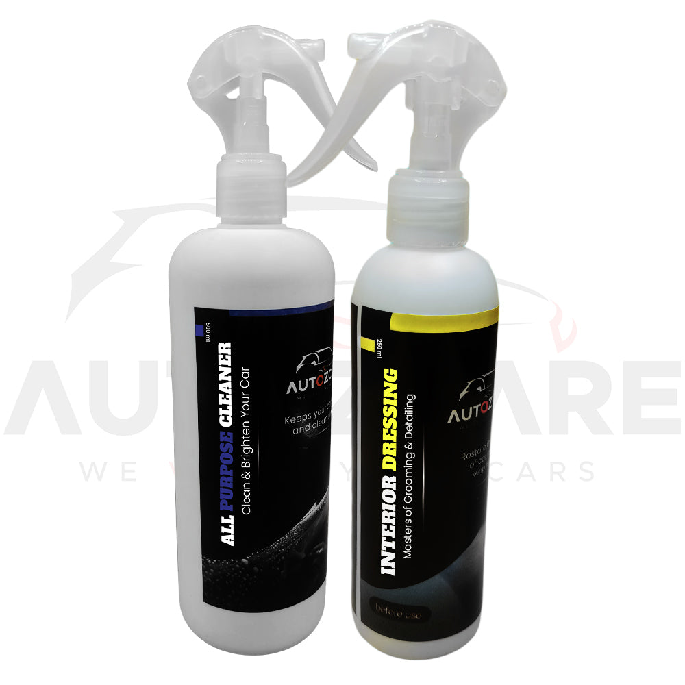 AutozCare Interior Dressing and All Purpose Cleaner Both (Pack of 2) - AutozCare Pakistan