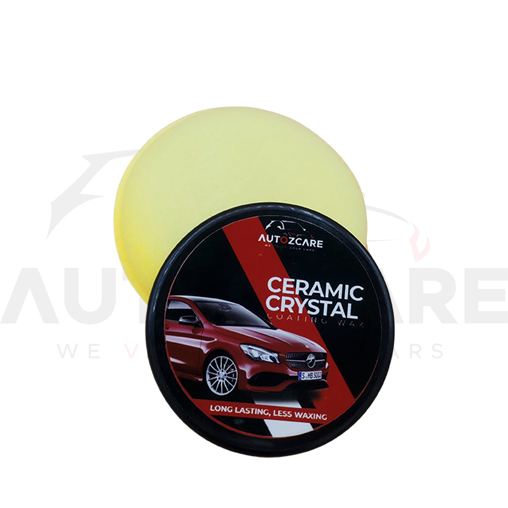 AutozCare Ceramic Crystal Coating Wax And Foam Applicator Pad (Pack Of 2) - AutozCare Pakistan
