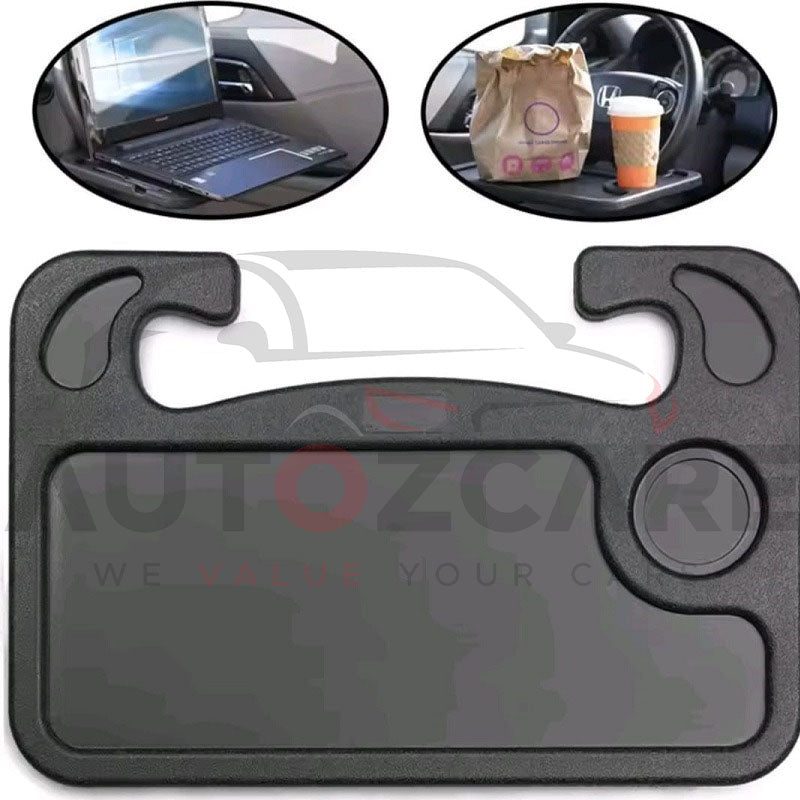 Universal Car Steering Wheel Food Tray | Car Eating Table & Snack Holder