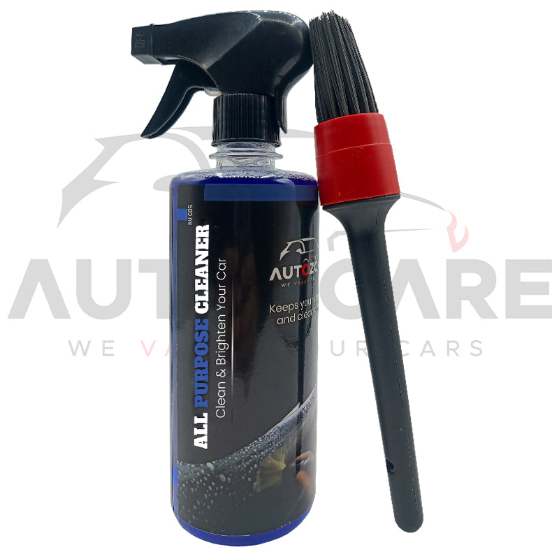 AutozCare All Purpose Cleaner with Detailing Brush (Pack of 2)