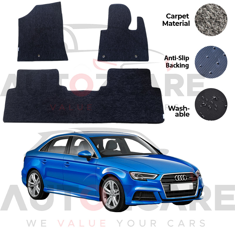 Audi A3 Genuine Fitting Carpet Floor Mat 4PCS - Model 2012-2020