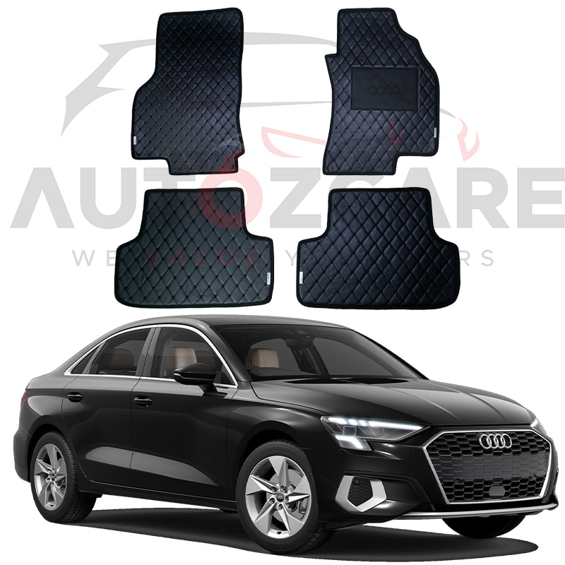 Audi A3 7D Floor Mat ( Flat Style ) 4PCS - Model 2021-2025