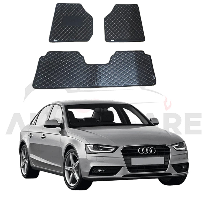 Audi A4 7D Floor Mat ( Flat Style ) 3PCS - Model 2008-2016