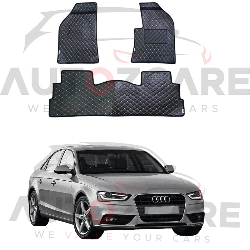 Audi A4 7D Floor Mat ( Flat Style ) 4PCS - Model 2008-2016