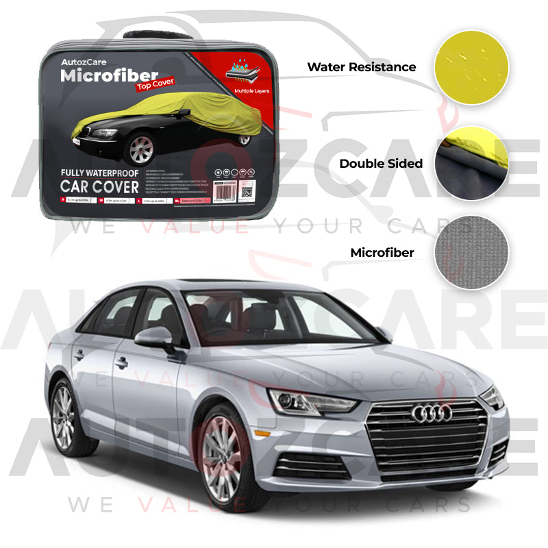 Audi A4 Microfiber Car Top Cover - Model 2008-2016