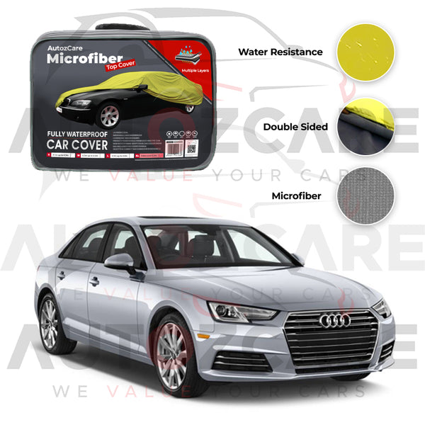 Audi A4 Microfiber Car Top Cover - Model 2008-2016