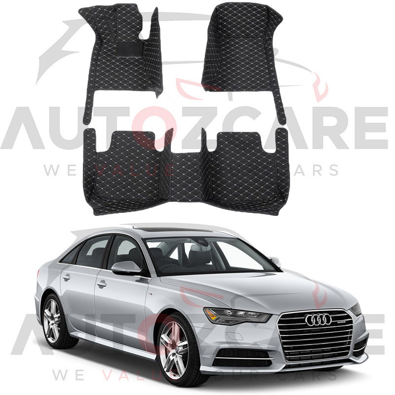 Audi A6 7D Floor Mat (Tray Style) 4PCS - Model 2011-2018