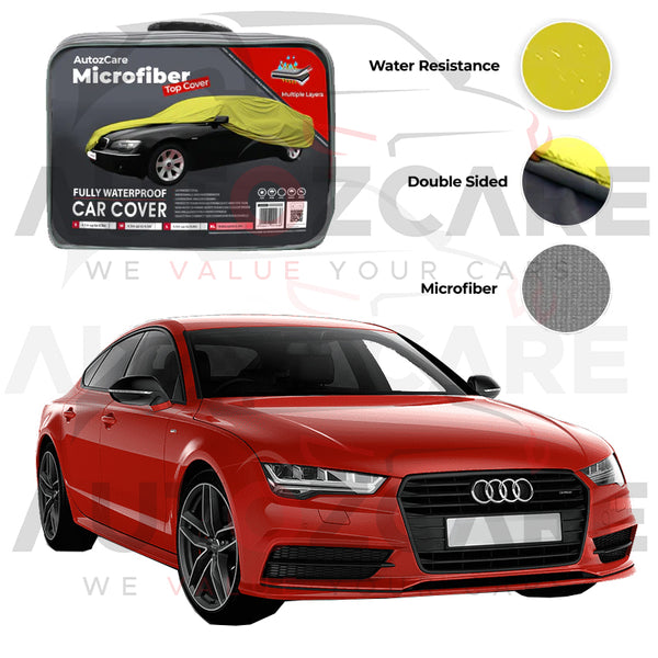 Audi A7 Microfiber Car Top Cover - Model 2010-2018