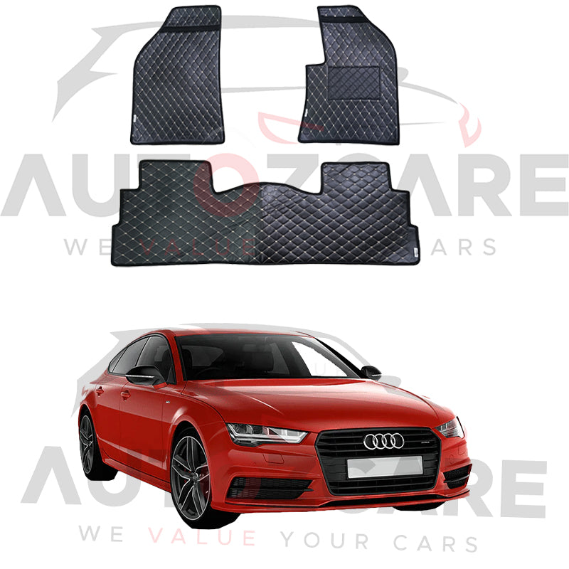 Audi A7 7D Floor Mat ( Flat Style ) 3PCS - Model 2010-2018