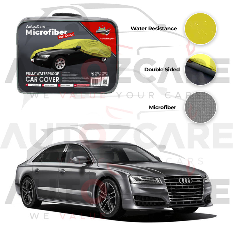 Audi A8 Microfiber Car Top Cover - Model 2009-2017